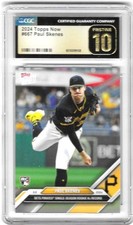 PAUL SKENES 2024 Topps Now Rookie Card 