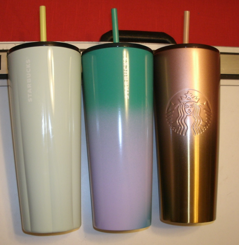 Starbucks Mug de voyage isotherme en acier inoxydable Rose 454 ml
