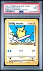 PSA 9 2002 POKEMON LEAGUE PROMO BLACK STAR CARD 28 SURFING PIKACHU - MINT