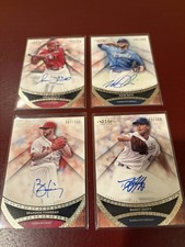  TOPPS TIER ONE AUTOGRAPH LOT Adam Duvall Wade Davis Duffy Finnegan reds royals 