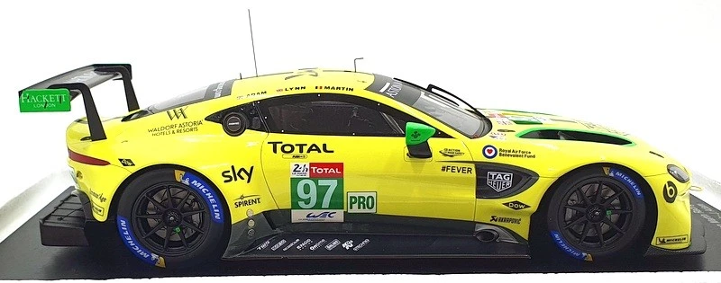 Spark 1/18 Scale 18S395 - Aston Martin Vantage GTE #97 24H Le Mans 2018 - Image 3 of 4