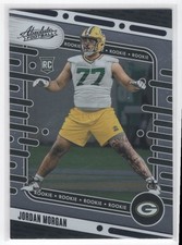 #125 2024 Absolute BLACK ) Jordan Morgan RC Green Bay Packers