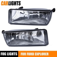 Left Right Side Bumper Fog Light Fit For 2006-2010 Ford Explorer Driving Lamp