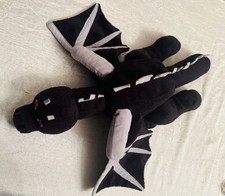 Peluche Minecraft Ender Dragon Mojang Jinx Spin Masters 24" negro