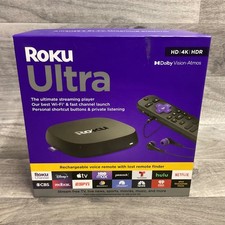 ROKU Ultra HD 4K HDR Ultimate Streaming Device 4802R Control remoto recargable - NUEVO