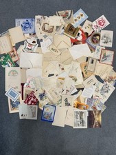 Lot 100 Antique/Vintage Christmas Holiday Greeting Cards 1900 - 1970s Postcard