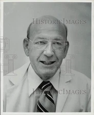 Press Photo Dr. Percy Lowe, Harris County Medical Society President - hpa73977