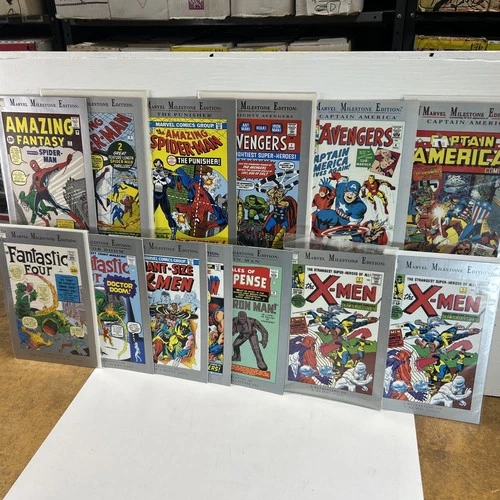 Marvel Comics Milestone Edition Lot of 13! #1 x-men Four Spider-man 129 NICE 065