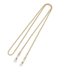 70cm/27inches Gold Non-slip Metal Glasses Chain Sunglasses Lanyard Mask Chain D