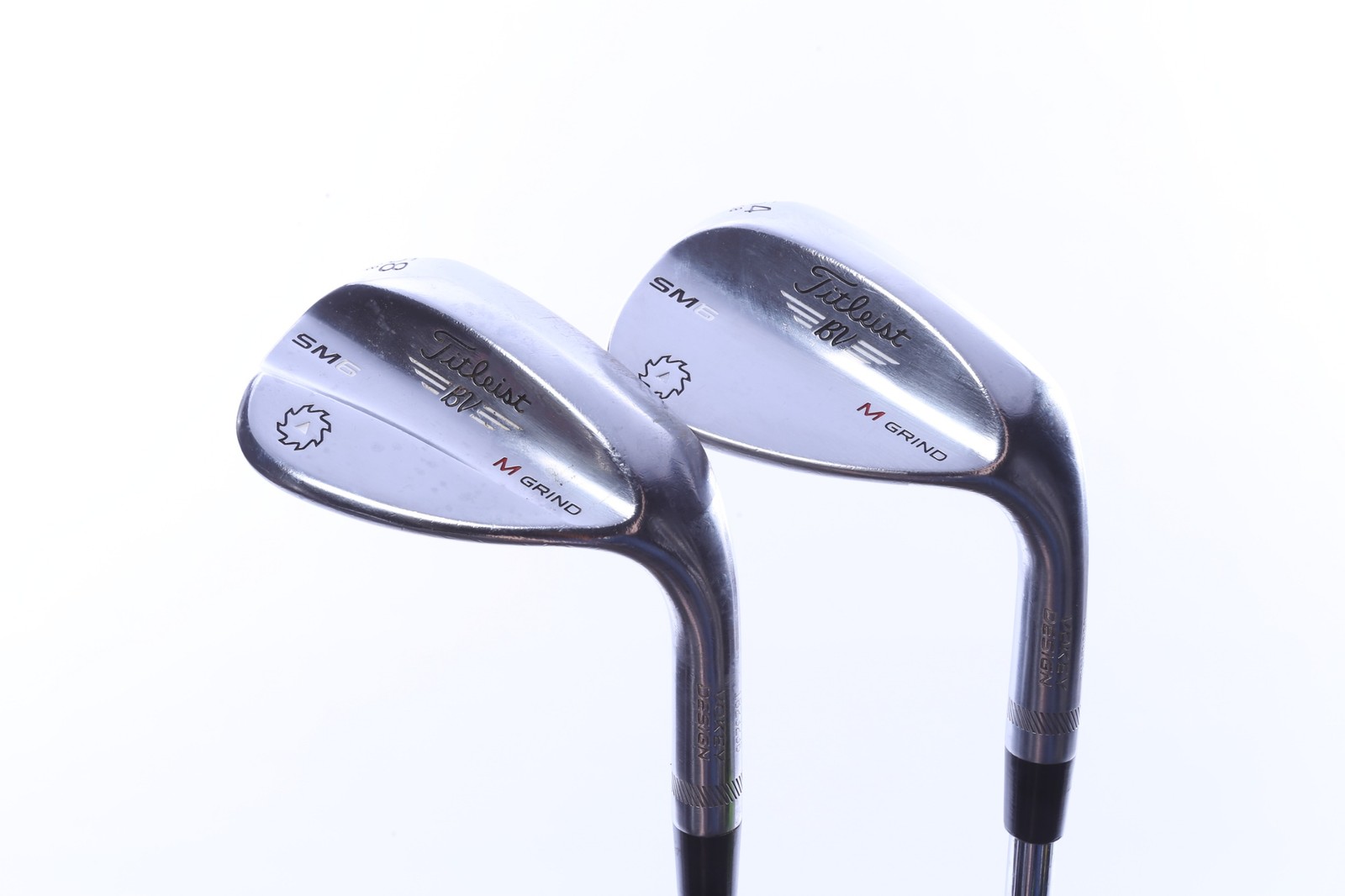 Titleist Vokey SM6 Tour Chrome 54*, 58* Wedge Set Right - Handed Steel Shaft