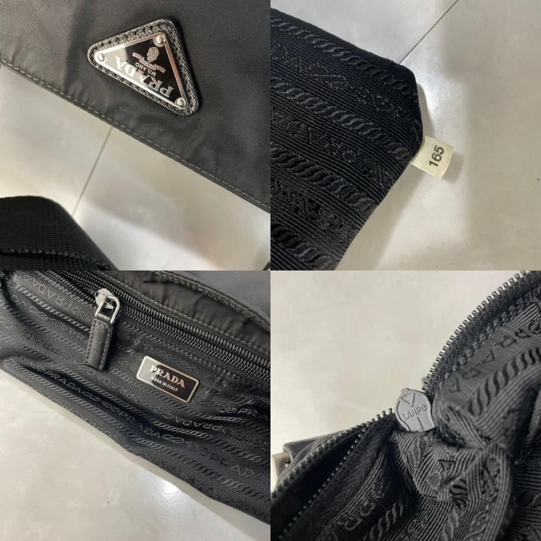 PRADA shoulder bag PRADA crossbody bag VA0627 good condition black thumbnail 15