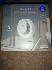 VENT-AXIA Svara White App Controlled Low Carbon Extractor Fan 
