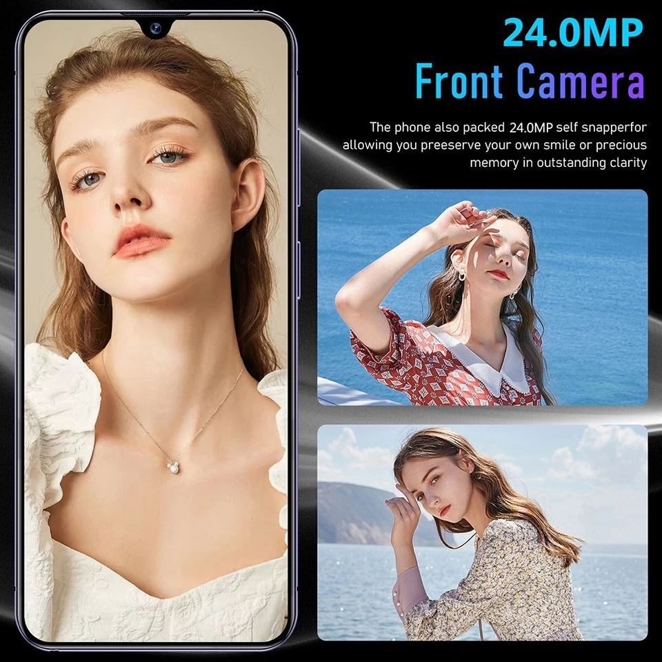 4G Smartphone 6.8" Cellphone Dual SIM Android Phone 4GB+64GB Student Elder Gift - Image 4 of 4