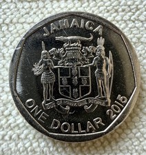 2015 JAMAICA ONE DOLLAR COIN - ALEXANDER BUSTAMANTE