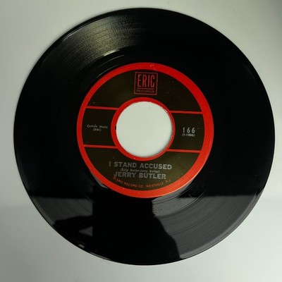 Vinyl 45 RPM Record - Jerry Butler I Stand Accused / He Will Break Your Heart