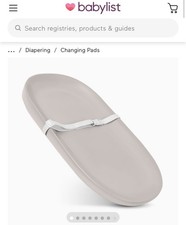 Jool Baby Waterproof Baby Changing Pad - Taupe Damage Box