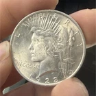 1923 Peace Silver Dollar US $1 AU condition