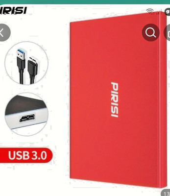 PIRISI Externe Festplatte USB 3.0  2,5 Zoll 320 GB, neu + OVP