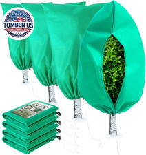 Plant Covers Freeze Protection, 4 Pack Frost Covers with Zipper