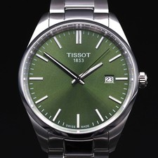 Tissot Pr 100 Green Dial Mens Swiss Watch T150.410.11.091.00 Full Kit Tissot Pr 100 Green Dial Mens Swiss Watch T150.410.11.091.00 Full Kit
