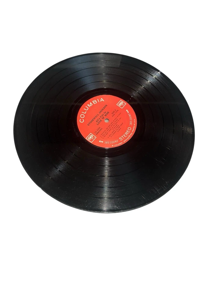 Stonewall Jackson Alls Fair In Love N War Album Columbia Mono CL-2509 360 Sound - Image 4 of 4