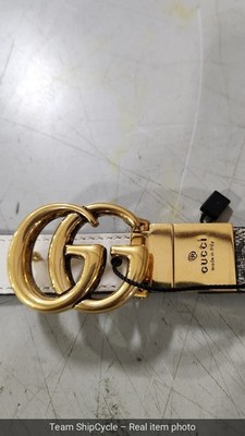 with tags Gucci Gg Marmont Thin Reversible Gg Supreme Canvas  Leather Be G2U