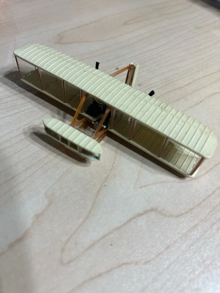 Corgi Wright Flyer Wright Brothers Die-Cast Plane + 1972 Mattel (Korea) - Image 4 of 4