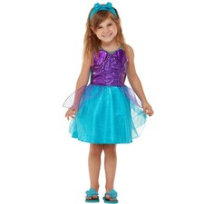 Niña Sirenita Disfraz Halloween Carnaval