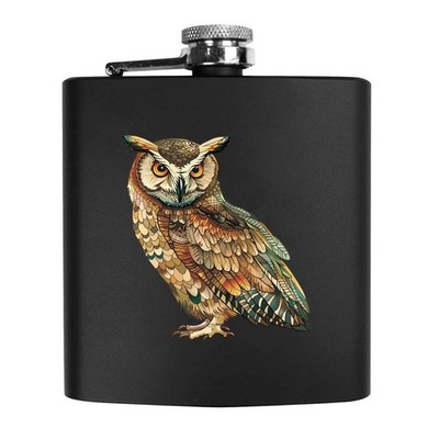 6 Unzen (170 ml) ''Dekorative Eule'' Taschen Flachmann (HP00042045)