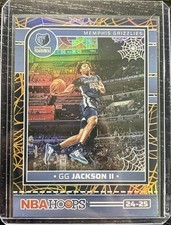 Panini Haunted Hoops Holo Web GG Jackson II #160 Memphis Grizzlies 2024-25