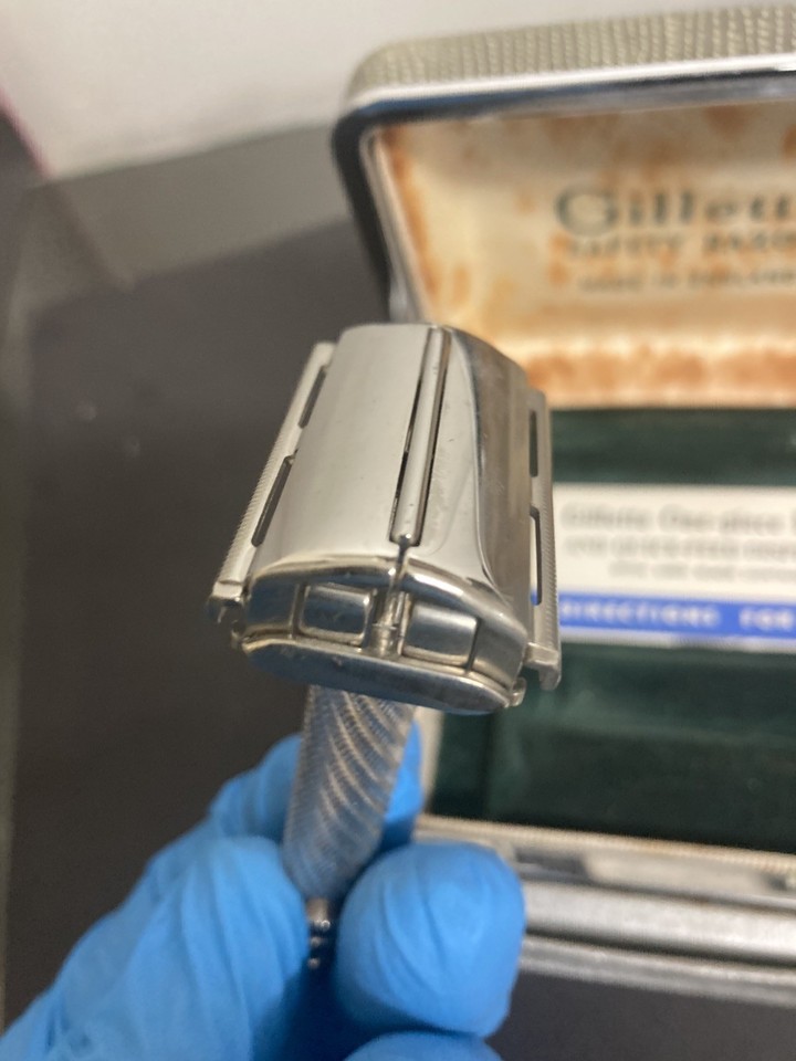 Vintage Gillette One-Piece Razor – Made in England | eBay UK