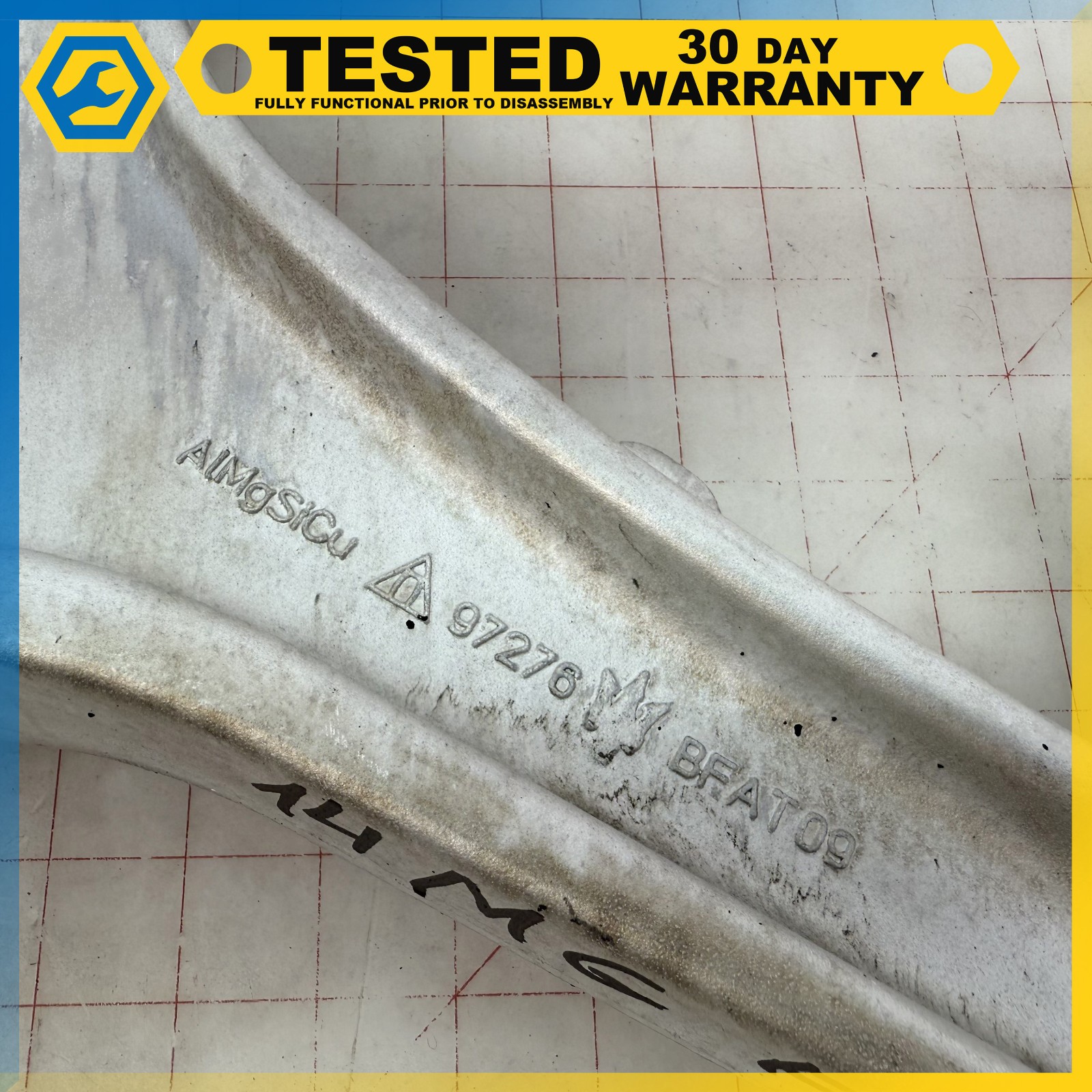 14-17 MASERATI GHIBLI FRONT RIGHT PASSENGER SIDE UPPER CONTROL ARM OEM