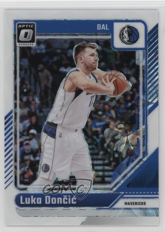 2024-25 Panini Donruss Optic International White Prizm /15 Luka Doncic #214 z6j