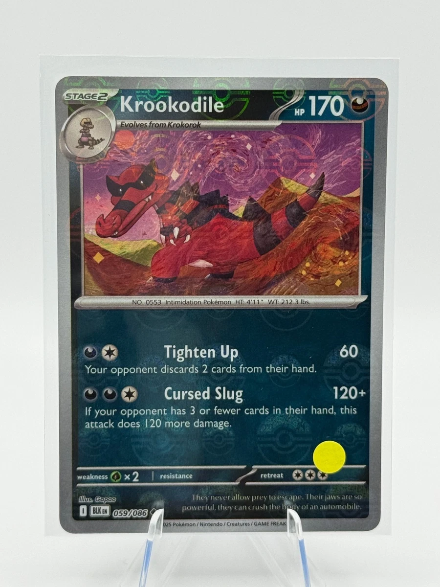 Krookodile Pokmon TCG Cards for sale | eBay