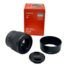 Sony FE 50mm F1.8 Objektiv (SEL50F18F) - Hervorragend - E-Mount Fullframe - OVP