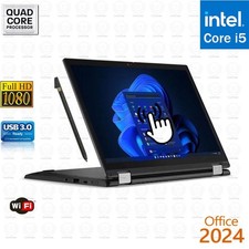 Lenovo ThinkPad L13 Yoga gen 2 Laptop Touch Core i5 8GB RAM 512GB SSD Win 11