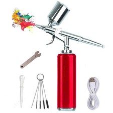 Airbrush Kit with Compressor, Cordless Trigger Type Air Brush Painting Set, M...