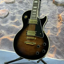 Custom Shop Brown burst electric guitar bone nut USA in stock free shipping