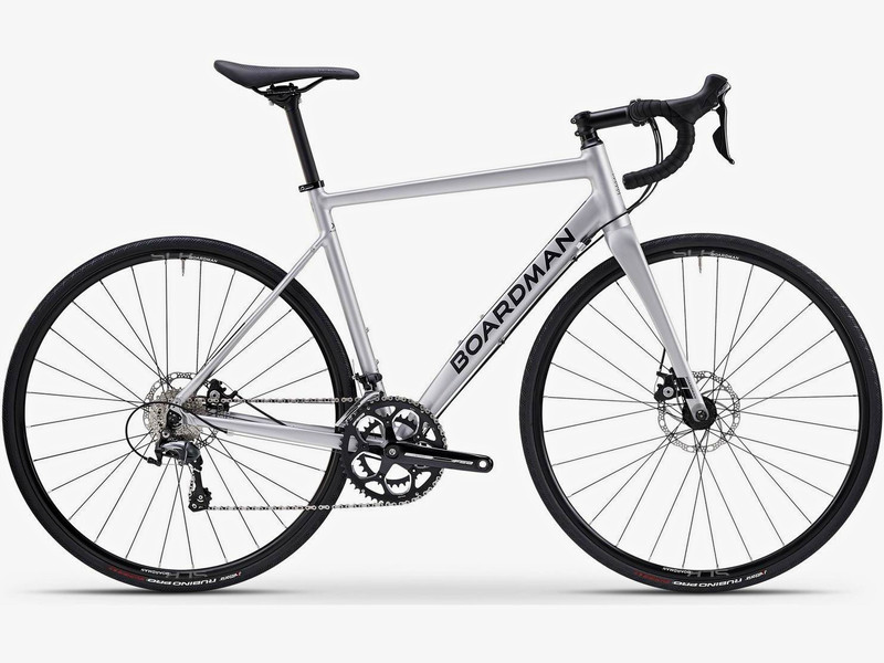 Boardman SLR 8.8 Road Bike 700C L Silver/Black Mech Disc Drop Bar New Built