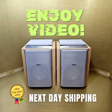 Philips FWB-C870/17 wOOx Technology Speakers 2 x 150 Watts Woodgrain Finish