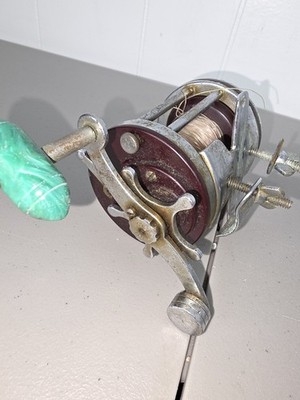 antique deep sea fishing reel penn squidder PENN Squidder 140 Vintage Fishing Reel Works Excellent