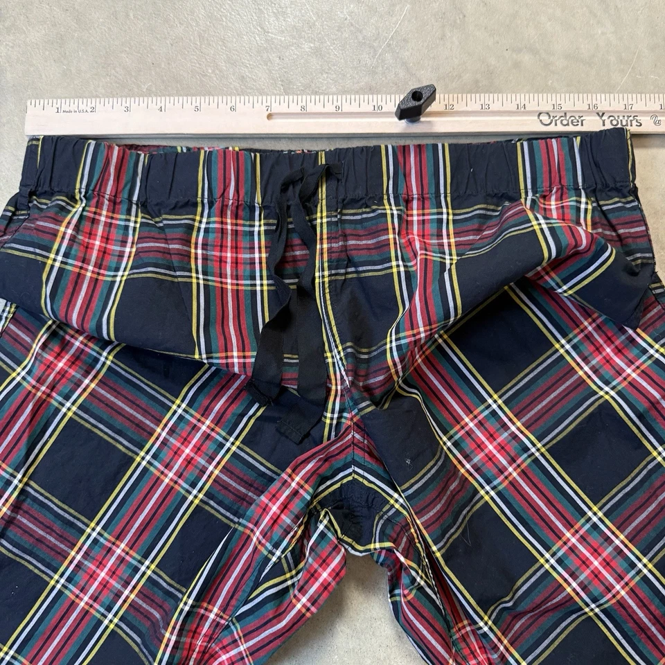 J. Pantalones Crew Mujer Talla M Rojo Negro Winnie en Stewart Tartán Cuadros Foto 3 de 4