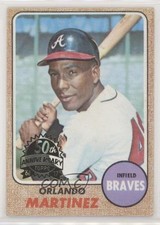 2017 Topps Heritage 1968 Topps Buybacks Marty Martinez Orlando Martinez #578 0lm