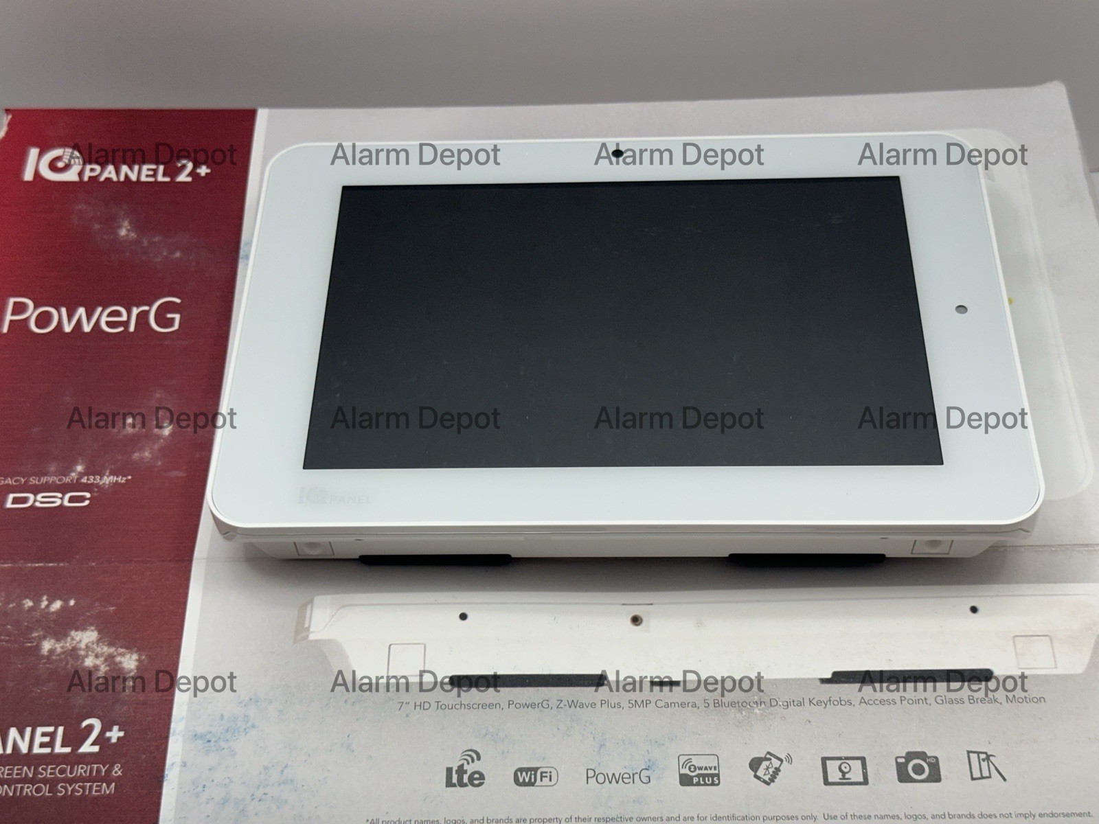 New Qolsys IQ Panel 2 + QS9202-4208-840 (AT&T) PowerG DSC 433MHZ IQ2