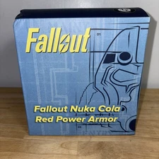 Fallout Nuka Cola Red Power Armor Figure - Loot Gaming Exclusive New Sealed Box