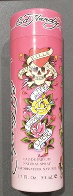 New Ed Hardy Love Kills Slowly 1.7oz  Women's Eau de Parfum Life Love Luck Tube