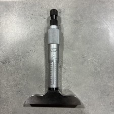 Starrett 449 Blade Depth Micrometer with Non-Rotating Blade 0-6" Range .001"