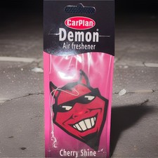 CarPlan Demon Single Carded Air Freshener Cherry Shine