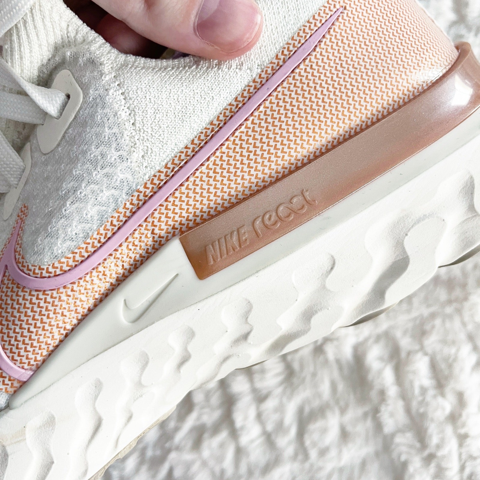 Nike React Infinity Run Flyknitv Running Shoe in … - image 4