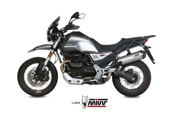 Auspuff Endtopf Mivv Oval Moto Guzzi V85 TT 2019 - 2025-image